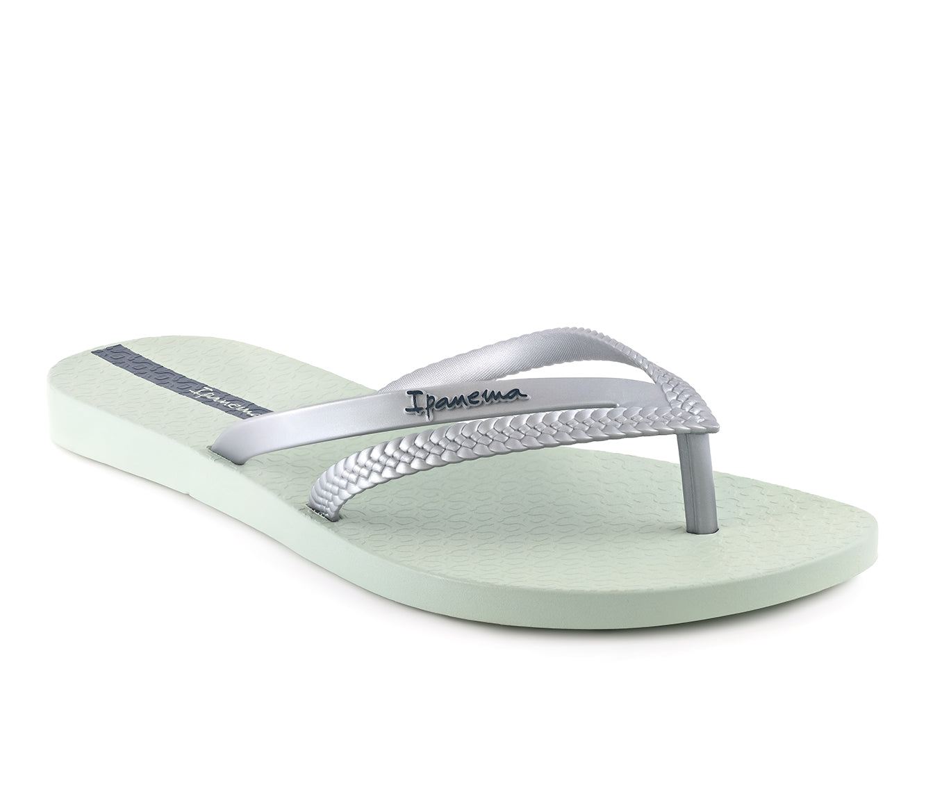Ipanema Bossa Green/Pearly Silver Angled View